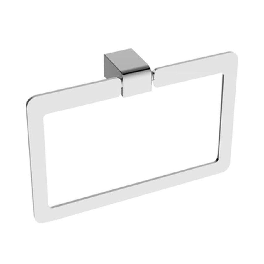 Bathroom Argent Hand Towel Holders | Mondrian Neu Towel Ring